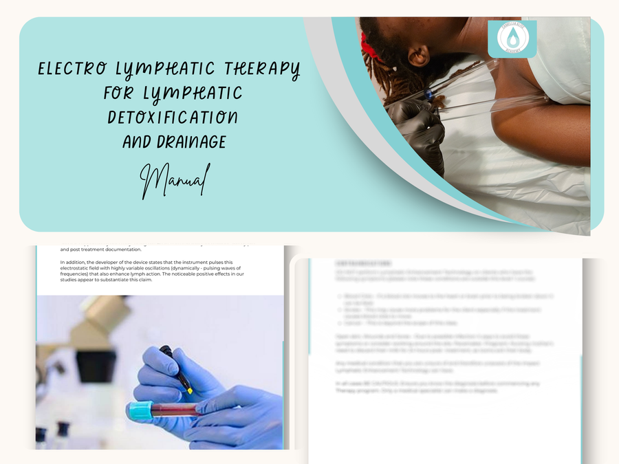 Electro Lymphatic Therapy for Lymphatic Detoxification and Drainage ebook| Instant Download