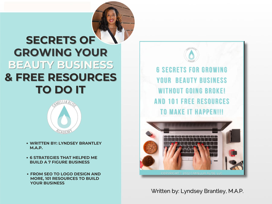 Secrets of growing your Beauty Business & Free Resources to Do It | eBook SUCCESSFUL LAUNCH GUIDE | Grow Your Business Guide